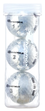 Chromax Distance | 3 Ball Tube (Silver)